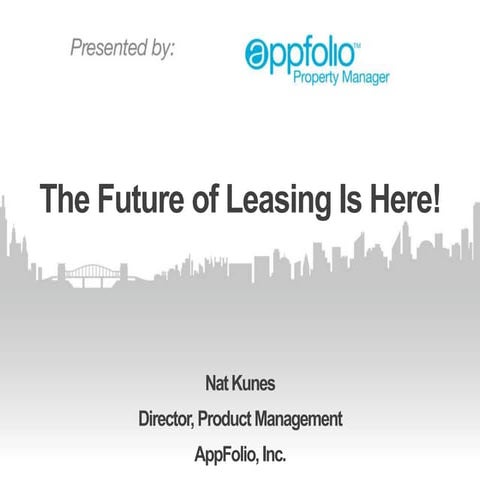 The Future Of Leasing Is Here | Webinar with Nat Kunes (Property Management I...