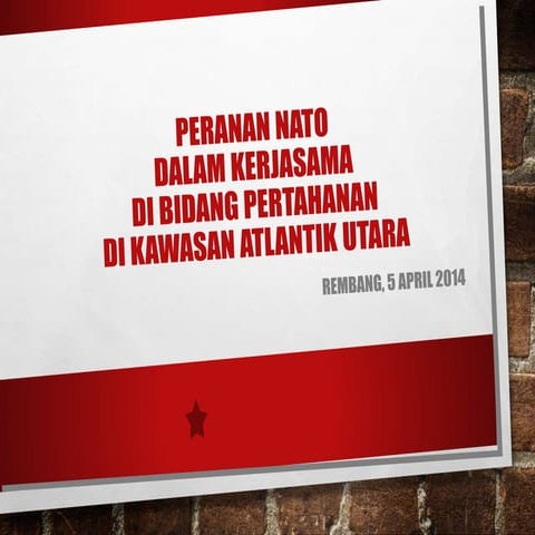 NATO (North Atlantic Treaty Organization)