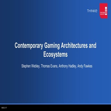 NATO Modelling and Simulation (M&S) Group Symposium MSG177 Presentation - 23 ...