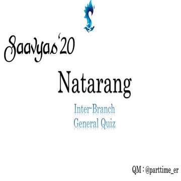 Inter-Branch General Quiz