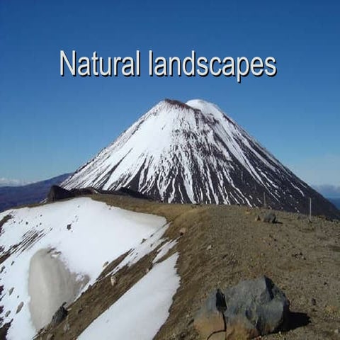 Natural & Cultural Landscape