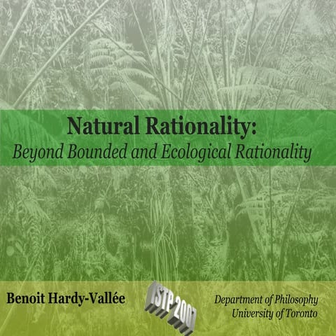Natural Rationality: Beyond Bounded and Ecological Rationality