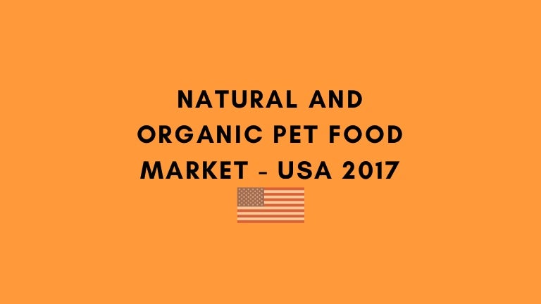 the natural dog pet food market