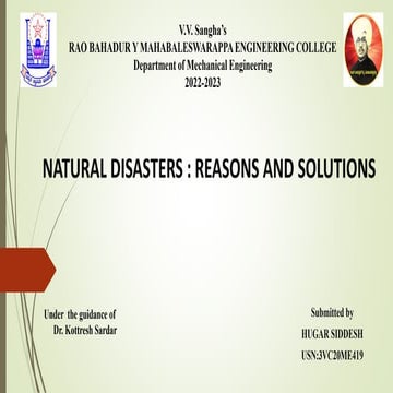 Natural Disasters Pptx