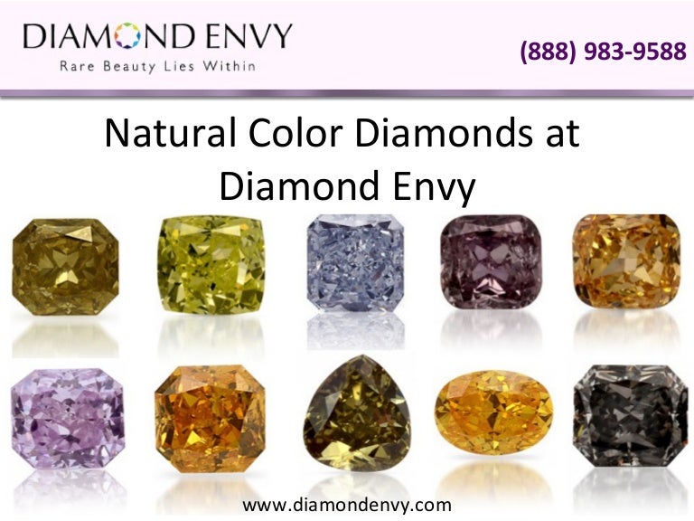 Natural Color Diamonds at Diamond Envy