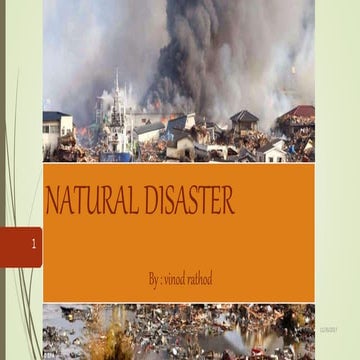 Natural Disaster project .