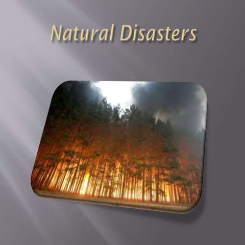 Natural disasters by Jakub Malarczyk