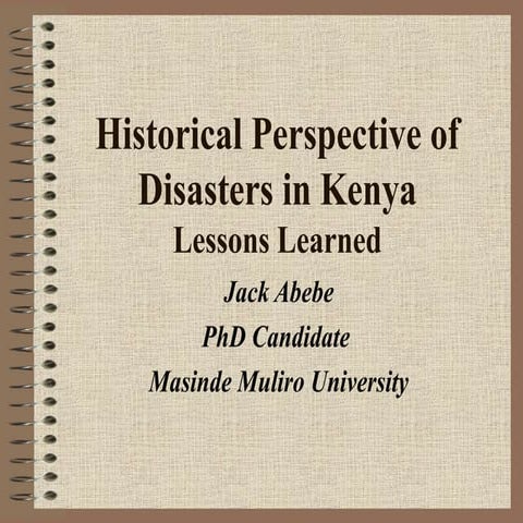 Natural disasters in_kenya_ppt_jack abebe