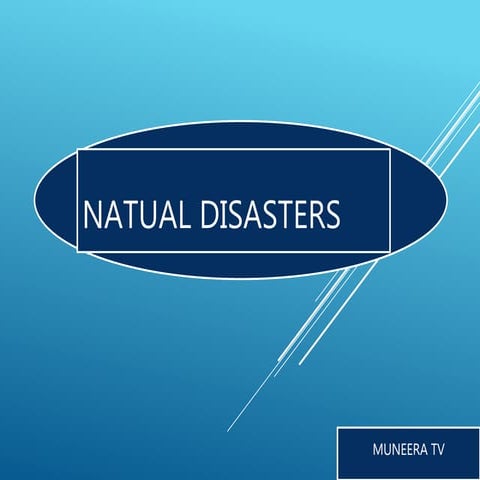 NATURAL CALAMITIES