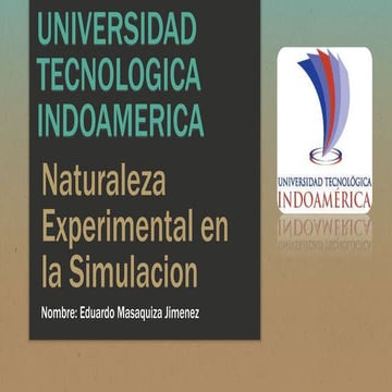 Naturalez experimental en la simulacion