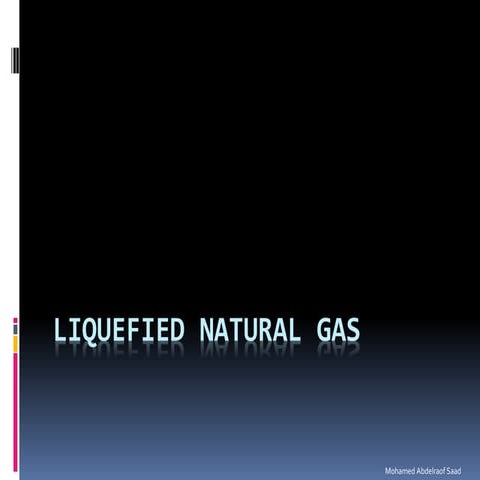 Natural gas processing technology   lng process