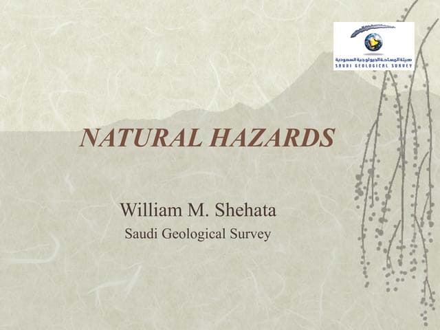Natural Hazards Ppt Natural Hazards Ppt