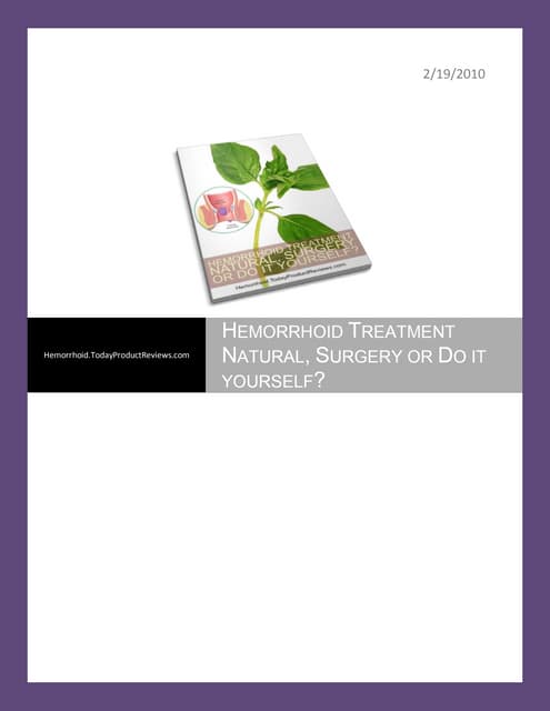 Natural  Hemorrhoid