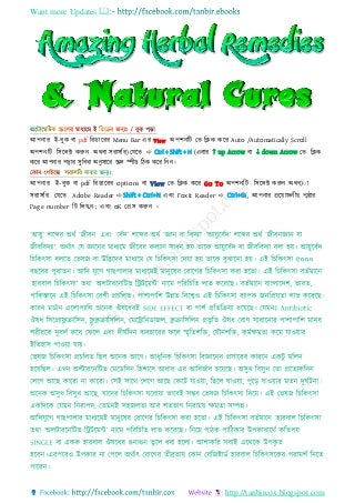 Natural herbal cures & remedies