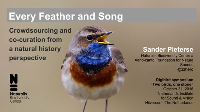Every Feather and Song: Crowdsourci...
