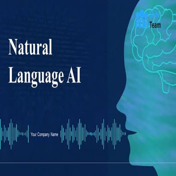 Natural Language AI Powerpoint Presentation Slides | PPT
