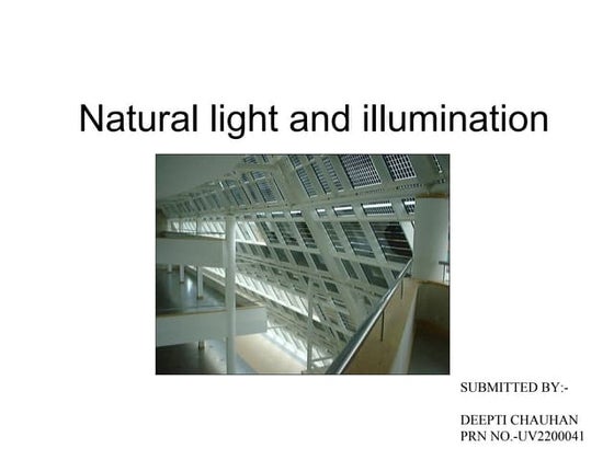 Daylighting | PPTX
