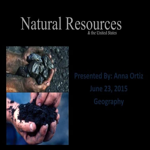 Natural resources