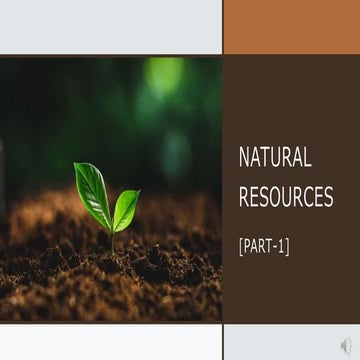 Natural resources - Environmental studies- Forest Resources-Types of Forests-...