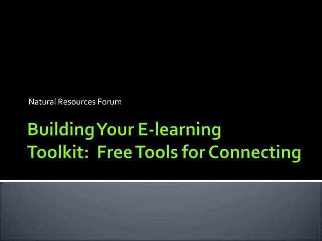 Natural Resources Forumppt