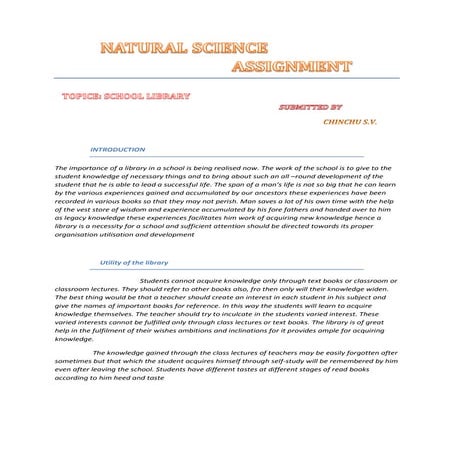 Natural science