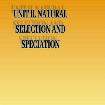NATURAL SELECTION AND SPECIATION WIP.pptx