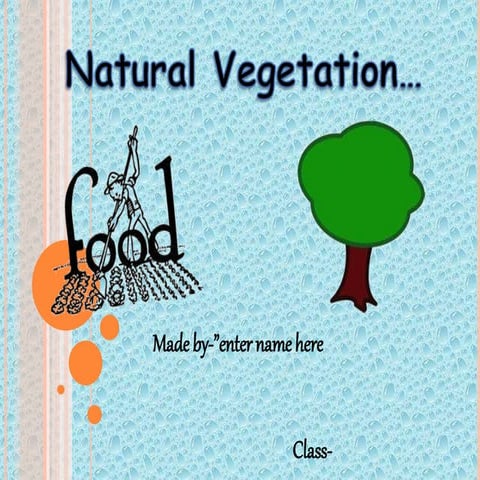 Natural vegetation