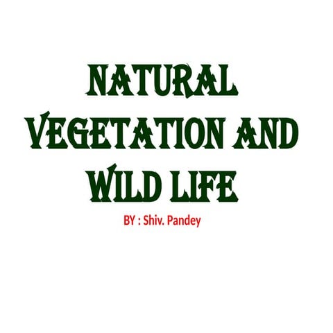 natural vegetation and wildlife 9thstudents study class.pptx