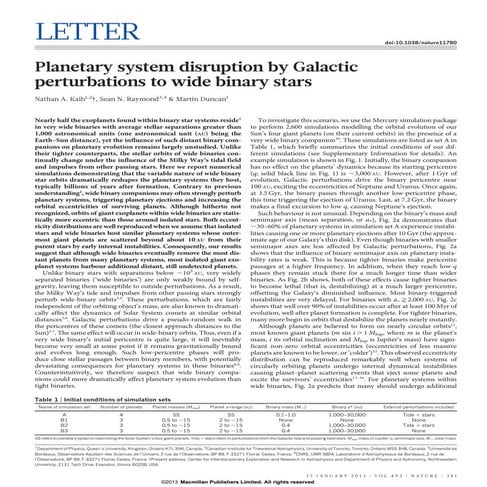 Planetary system disruption by Galactic perturbations to wide binary stars