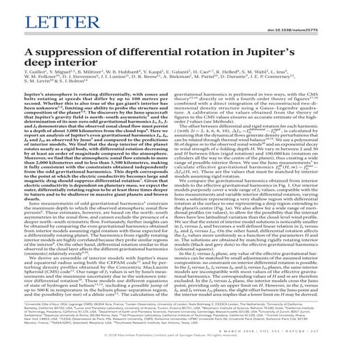 The Sun’s differential rotation is controlled by high- latitude ...