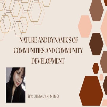 _Nature and dynamics of communities and community development .pdf