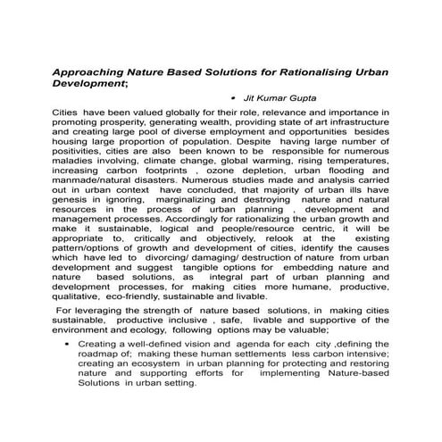 Nature based options for Urban Planning.docx