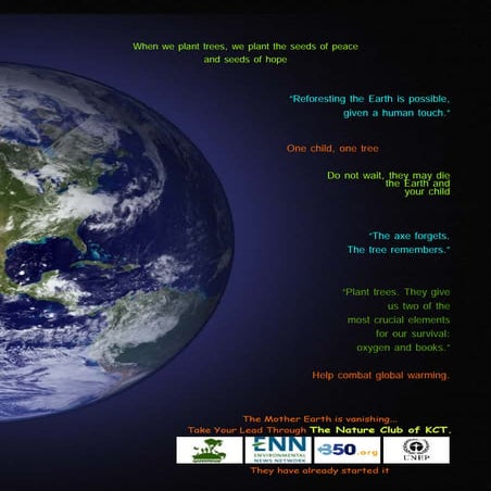 Nature Club News Letter Edition1