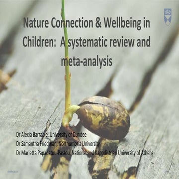 Nature connection and wellbeing in children (1).pptx