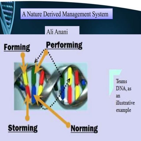 Nature derived management system