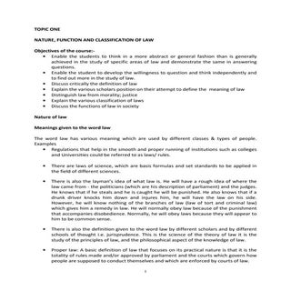 Nature functions and_classification...