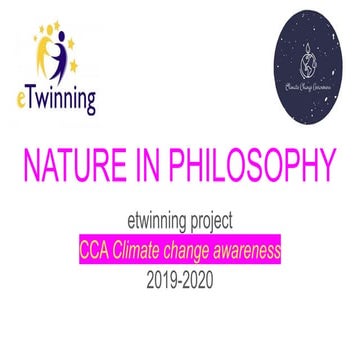 Nature in philosophy def
