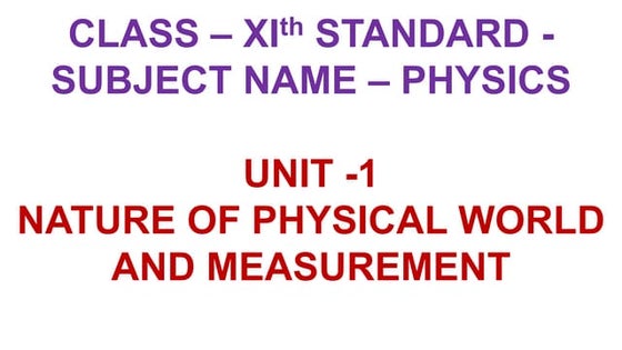 Class 11th Physics NEET formula sheet pdf | PDF | Physics | Science