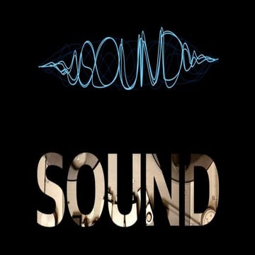 Nature of sound