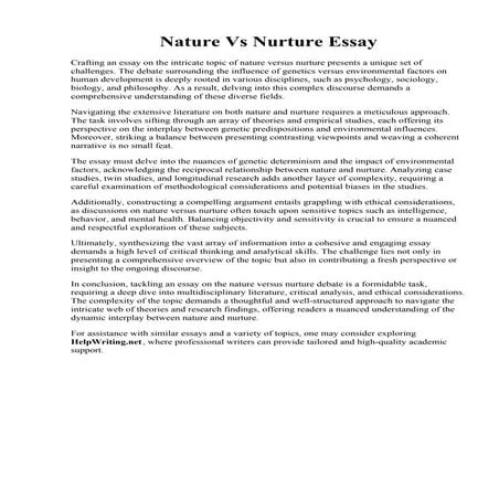 Nature Vs Nurture Essay.pdf