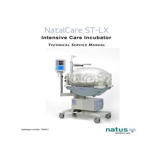 Natus NatalCare ST-LX Incubator - Service manual.pdf