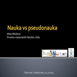 Nauka vs pseudonauka