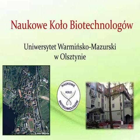 Naukowe Koło Biotechnologów uwm
