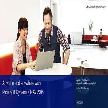 Nueva Guia de funcionalidades Microsoft Dynamics NAV 2016 | PDF