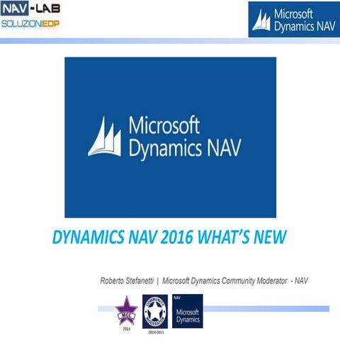 NAV 2016 what's new