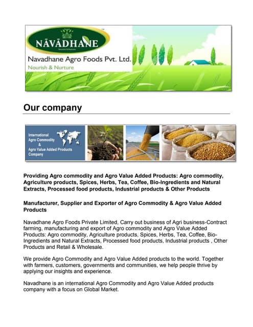 Non-Basmati Rice from Navadhane-Global Agro commodity & Food Products Company