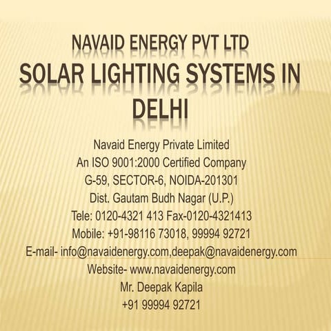 Navaid energy pvt ltd ppt