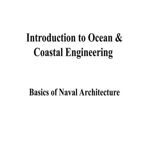 Introduction to naval architecture and basic coefficient.ppt