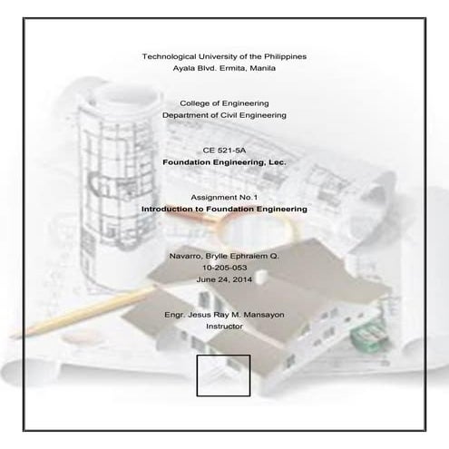 Navarro a#1 introduction to foundation engineering_2014-2015