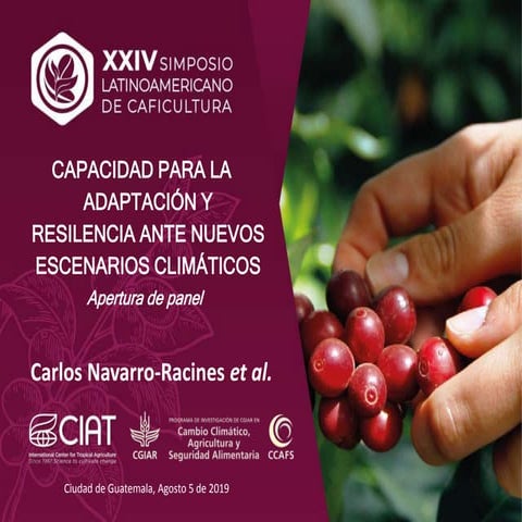 Capacidad Adaptacion y Resiliencia ante Nuevos Escenarios Climáticos